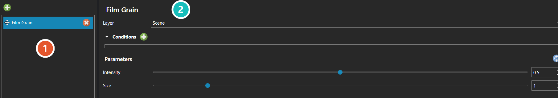 The Graphics Post Processor Editor