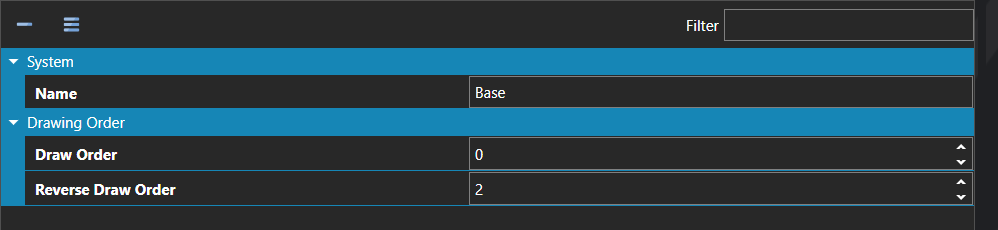 The Sprite Layers section of the database