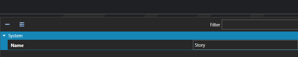 The Data Entry Types section of the database