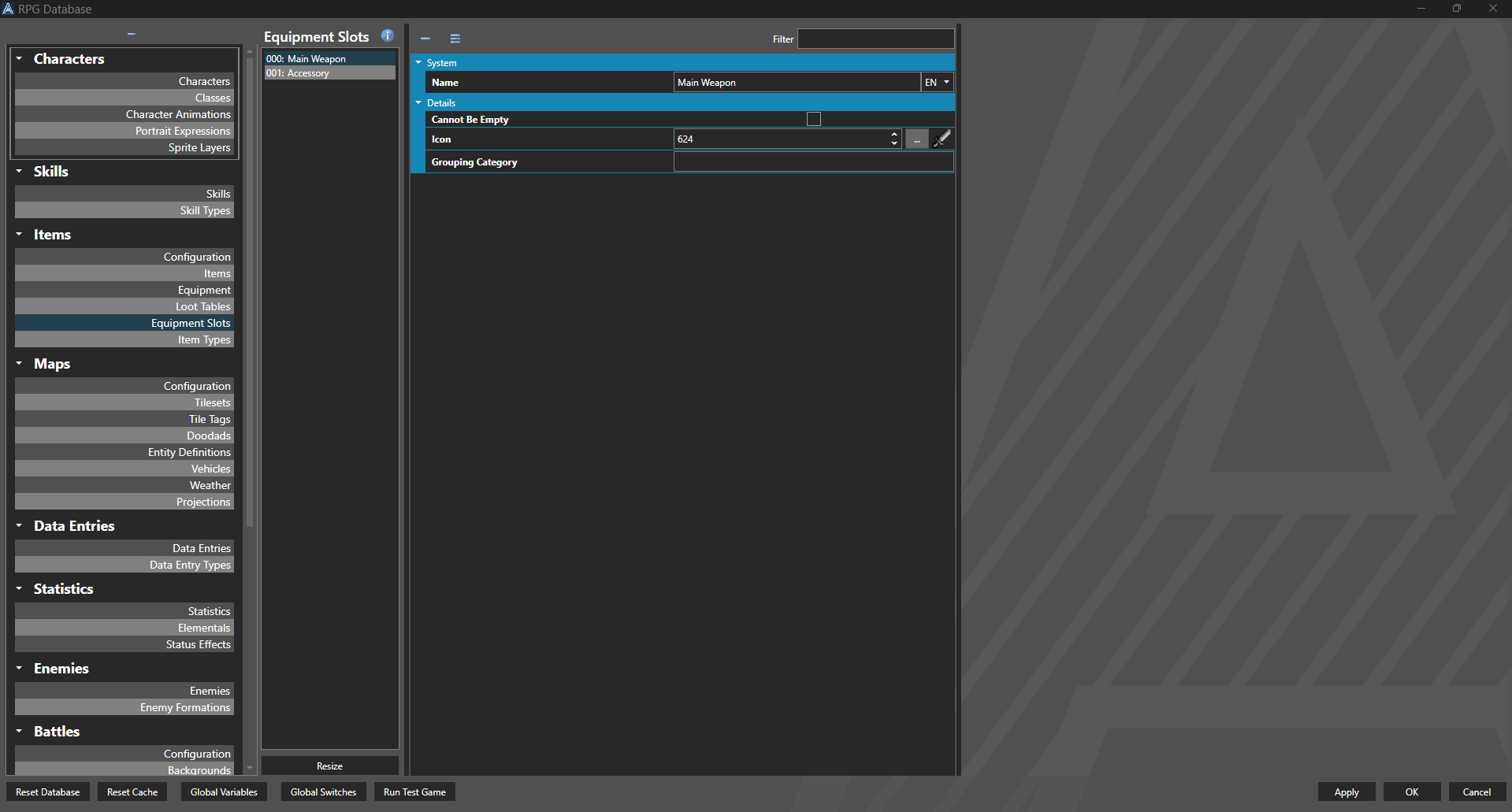 Items.EquipmentSlots