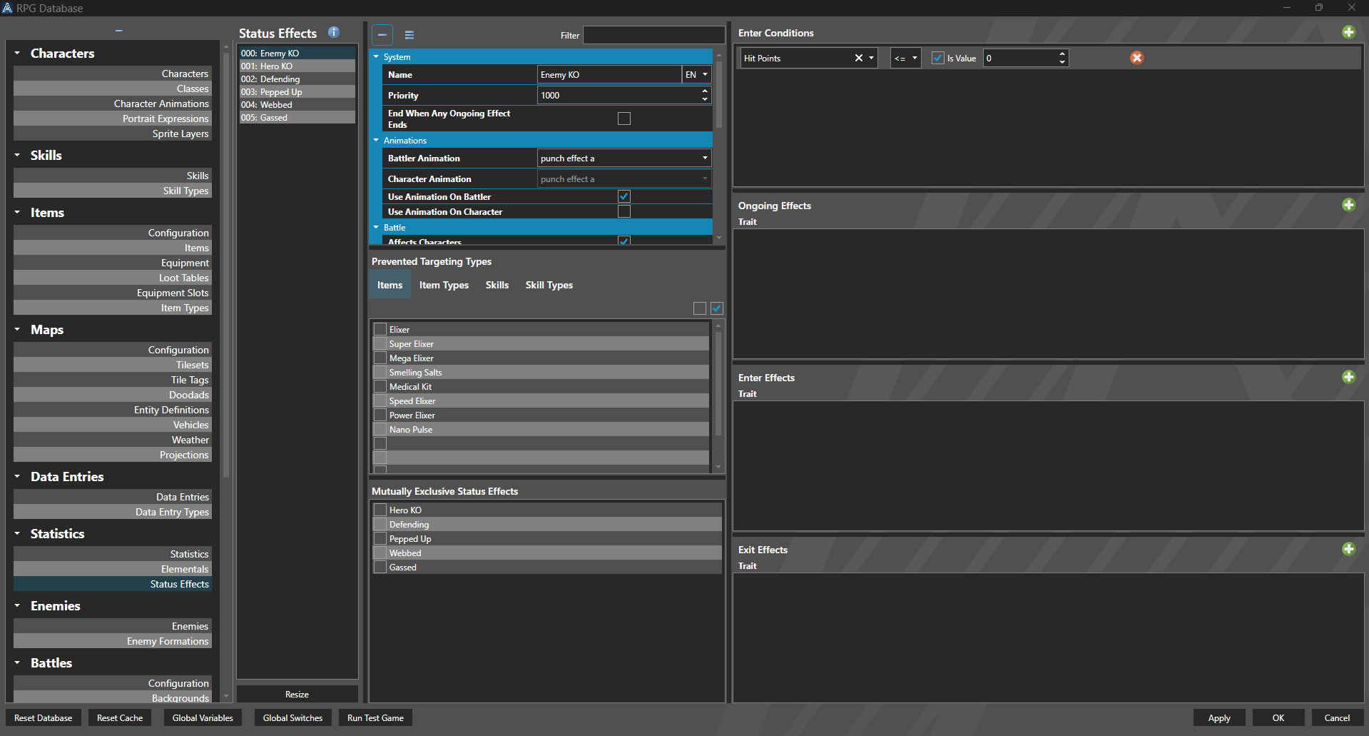 Status Effects Window Database.StatusEffects